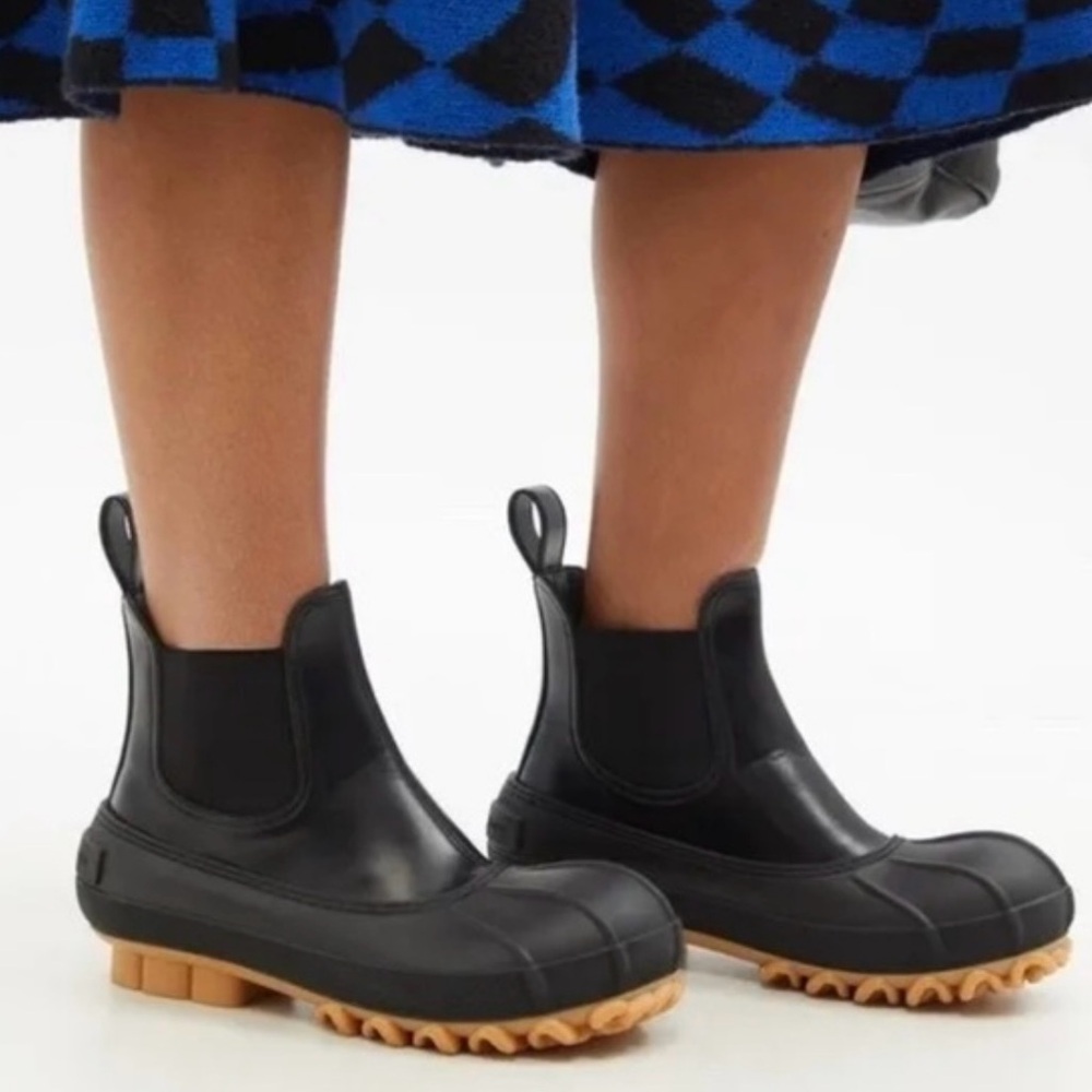Stella McCartney Duck City Chelsea Boots Sz 37